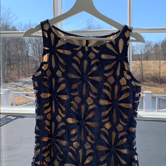 KAS Design blue dress - Picture 3 of 5